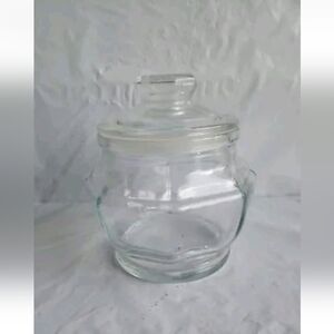 KIG Indonesia Paneled Octagon Apothecary Jar with Lid Candy Dish